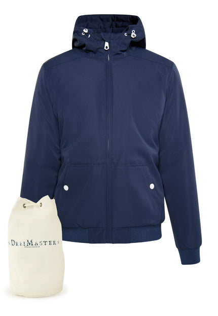 Dreimaster Maritim Men's Blouson + Shopping Bag - Set