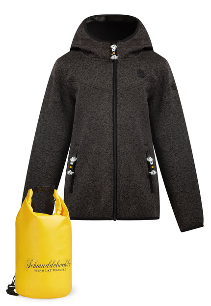 Schmuddelwedda Strickfleece-Blouson + Tagesrucksack - Set