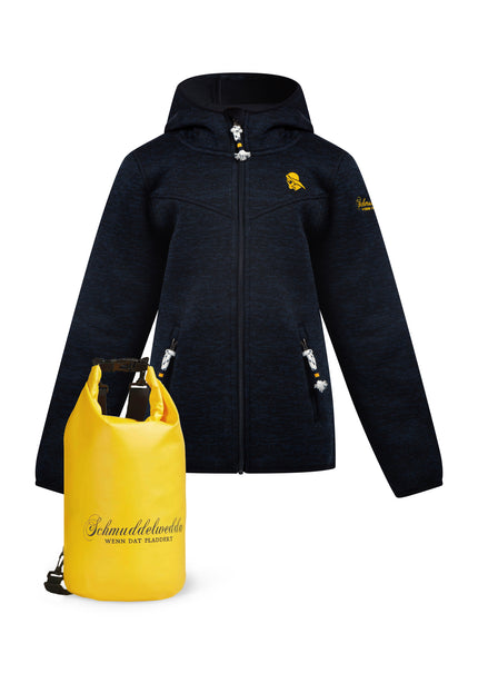 Schmuddelwedda Strickfleece-Blouson + Tagesrucksack - Set