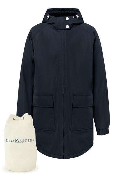 Dreimaster Maritim Women's Anorak + Shopping Bag - Set