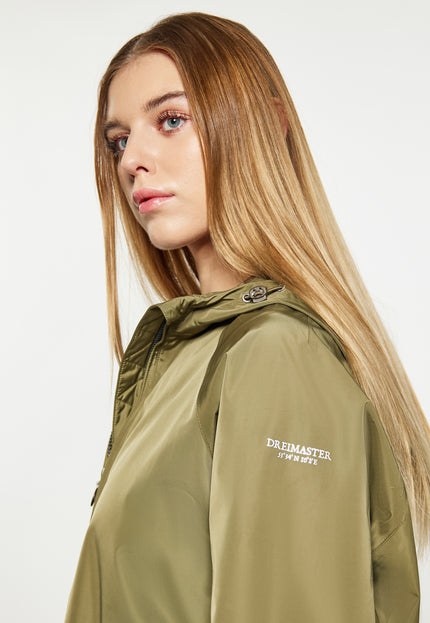 Dreimaster Maritim Women's Rain Jacket Made From Recycled Materials