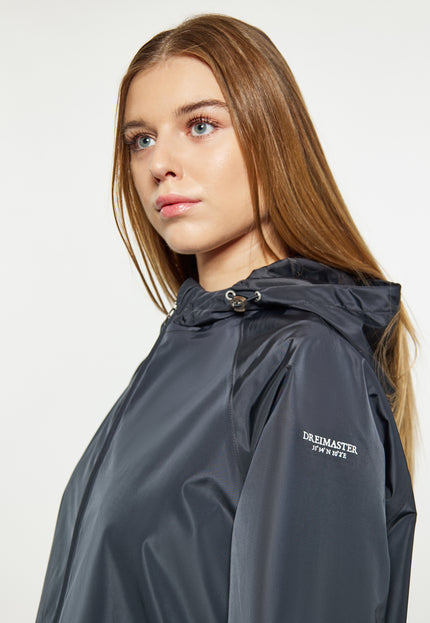 Dreimaster Maritim Women's Rain Jacket Made From Recycled Materials