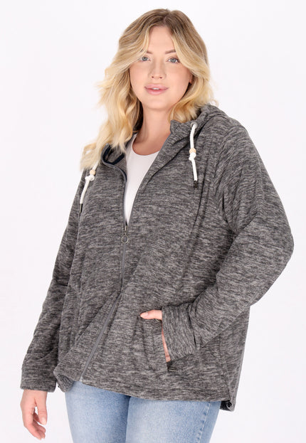 DreiMaster Maritim Women's Plus Size Fleece Jacket